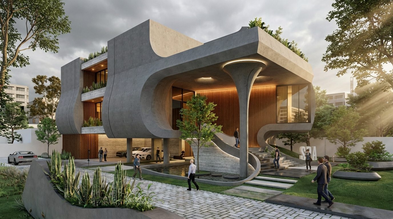 Office and commercial project