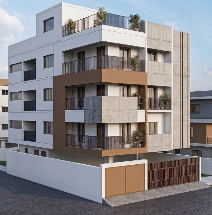 Stilt apartment
